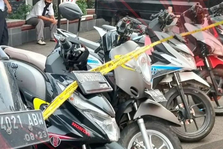 Puluhan Kali Mencuri, Komplotan Maling Motor Dibekuk Polisi