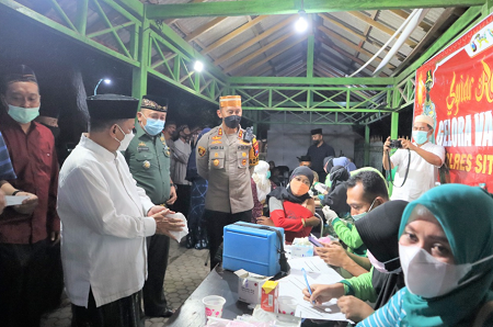 AKBP Andi Sinjaya : Program Syiar Ramadhan Gelora Vaksinasi Dongkrak Capaian Vaksinasi di Situbondo