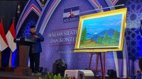 Arti Lukisan Tangan SBY, Kepentingan Negara Harus Didepan Kepentingan Partai, Jangan Dibalik